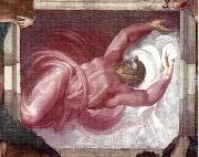 Michelangelo Buonarroti Separation of Light from Darkness oil painting artist